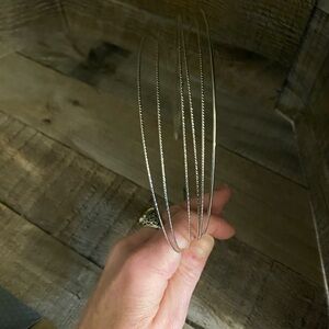 3 for $10. All Jewelry is 3 for $10 or $5 each. Pick 3 and bundle. Offer $10.